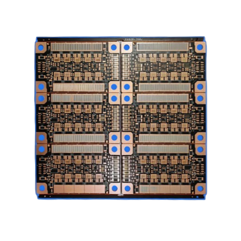 How does the hollow structure design of charging pile copper substrate optimize the heat dissipation path and weight balance?