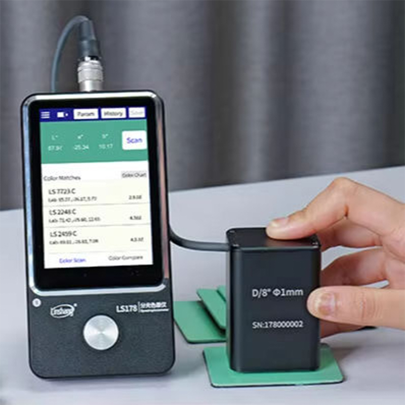 Small Aperture Spectrophotometer for Testing Instruments