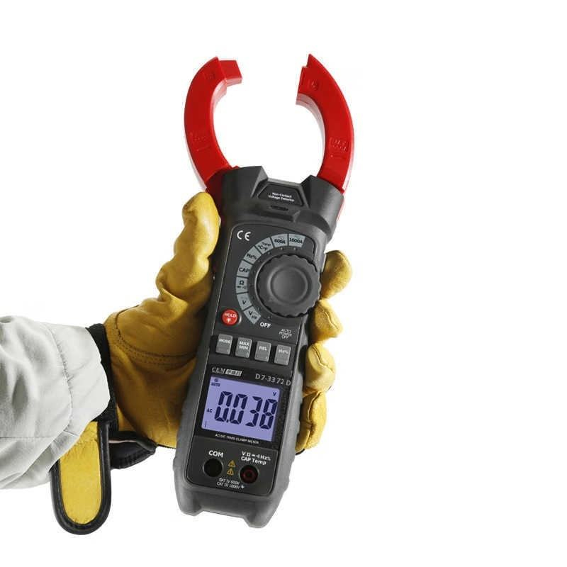 DT-3370B Digital Clamp Meter High Precision True RMS Amperemeter OEM Customizable Test Instrument