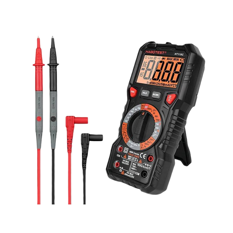 HT118C Professional Digital Multimeter High Precision Automatic Electronic Meter Dual Backlight Display