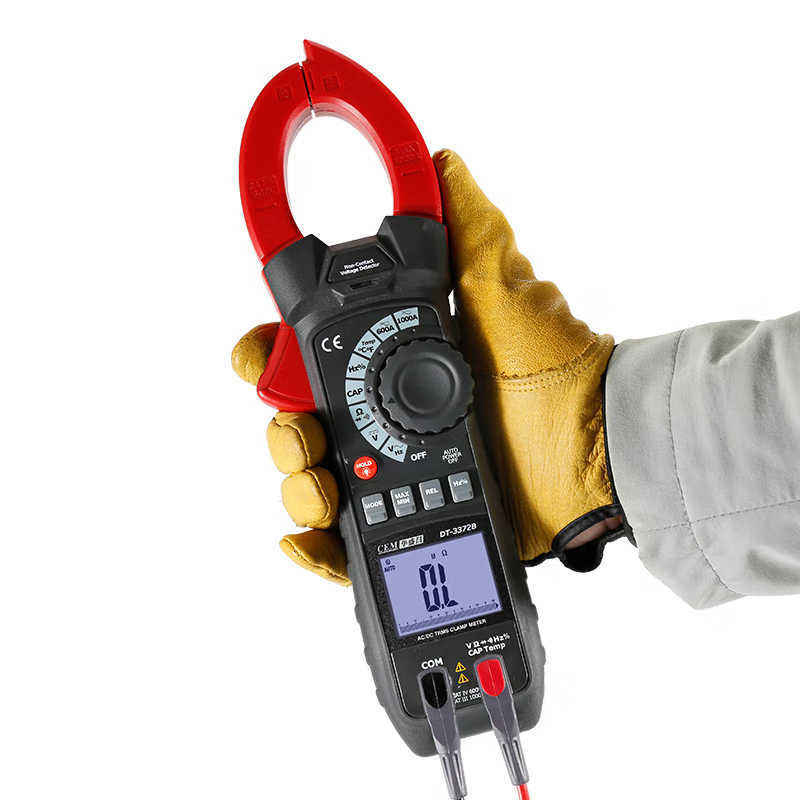 DT-3370B Digital Clamp Meter High Precision True RMS Amperemeter OEM Customizable Test Instrument