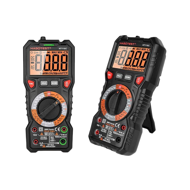 HT118C Professional Digital Multimeter High Precision Automatic Electronic Meter Dual Backlight Display
