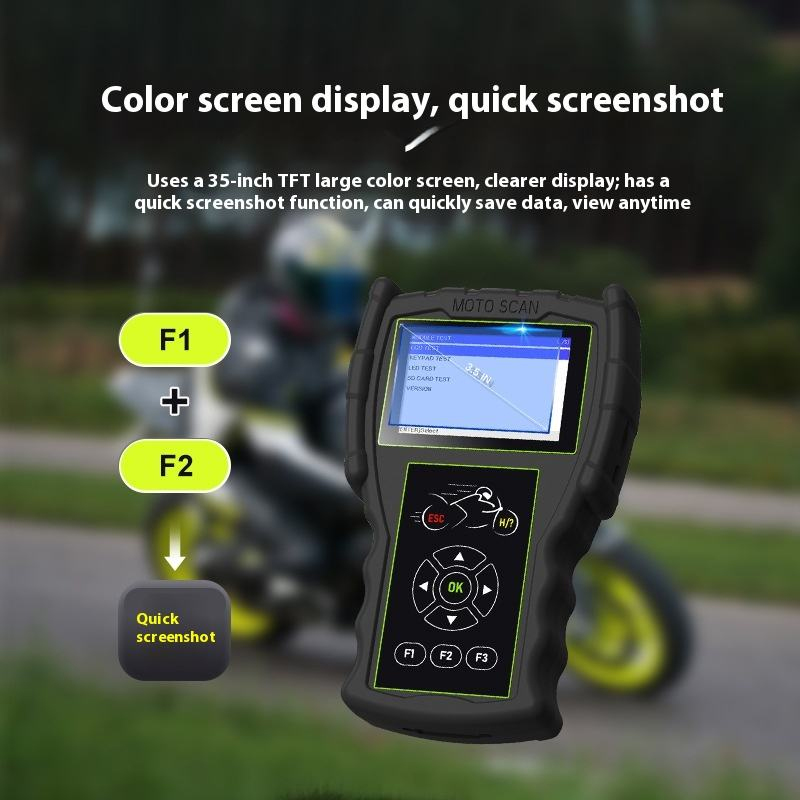 Suitable for JDiag M100 Professional Motorcycle OBD Analyzer National Four Electronic Fuel Injection System Diagnostic Repair Decoder